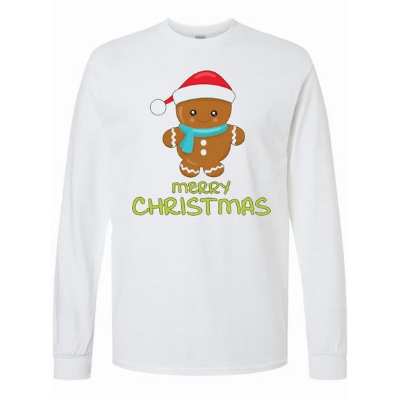 Inktastic Merry Christmas Long Sleeve T-Shirt