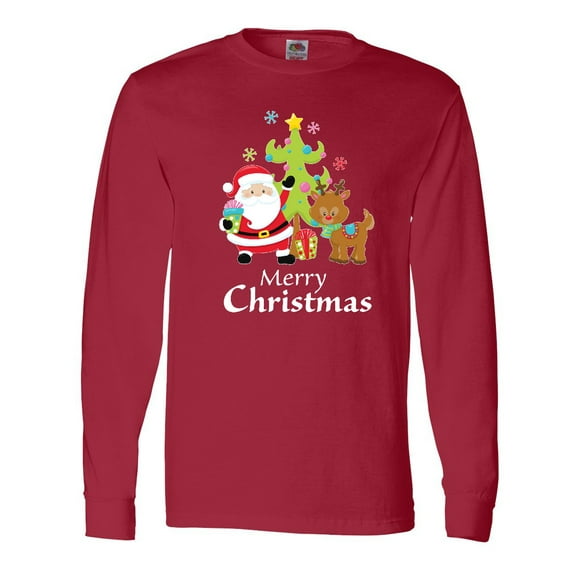 Inktastic Merry Christmas Long Sleeve T-Shirt