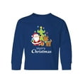 thumbnail image 1 of Inktastic Merry Christmas Long Sleeve Youth T-Shirt, 1 of 5