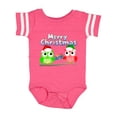 thumbnail image 1 of Inktastic Merry Christmas Owls Boys or Girls Baby Bodysuit, 1 of 5