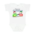 thumbnail image 1 of Inktastic Merry Christmas Owls Boys or Girls Baby Bodysuit, 1 of 5