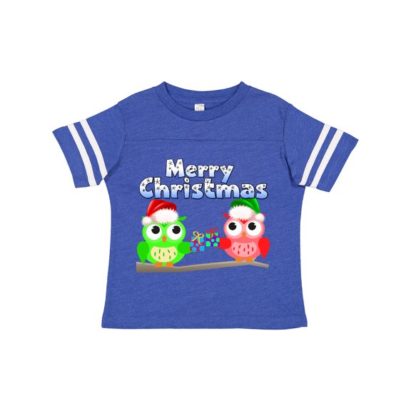 Inktastic Merry Christmas Owls Boys or Girls Toddler T-Shirt
