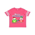thumbnail image 1 of Inktastic Merry Christmas Owls Boys or Girls Toddler T-Shirt, 1 of 5