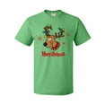 thumbnail image 1 of Inktastic Merry Christmas Reindeer T-Shirt, 1 of 5
