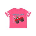thumbnail image 1 of Inktastic Merry Christmas Santa Drives a Monster Truck Boys or Girls Toddler T-Shirt, 1 of 5