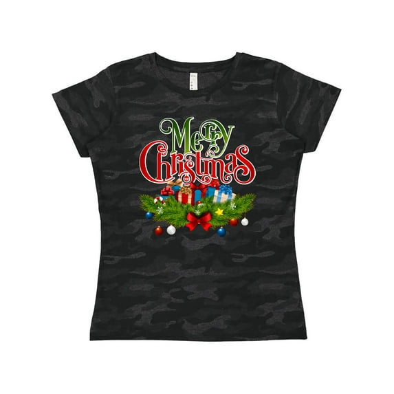 Inktastic Merry Christmas Women's T-Shirt
