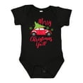 thumbnail image 1 of Inktastic Merry Christmas Ya'll with Red Car and Tree Boys or Girls Baby Bodysuit, 1 of 5