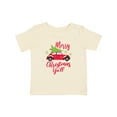 thumbnail image 1 of Inktastic Merry Christmas Ya'll with Red Car and Tree Boys or Girls Baby T-Shirt, 1 of 5