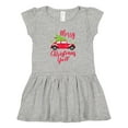 thumbnail image 1 of Inktastic Merry Christmas Ya'll with Red Car and Tree Girls Toddler Dress, 1 of 5