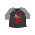 thumbnail image 1 of Inktastic Merry Christmas Ya'll with Red Car and Tree Women's Plus Size T-Shirt, 1 of 5