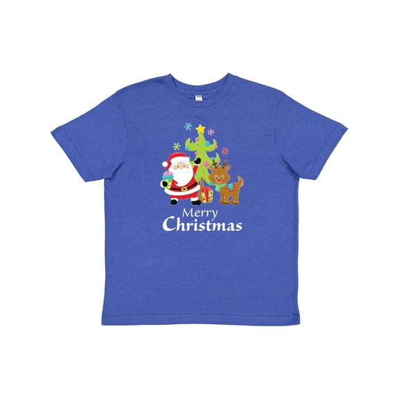 Inktastic Merry Christmas Youth T-Shirt