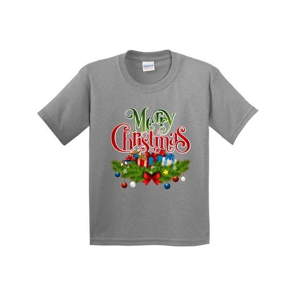 Inktastic Merry Christmas Youth T-Shirt
