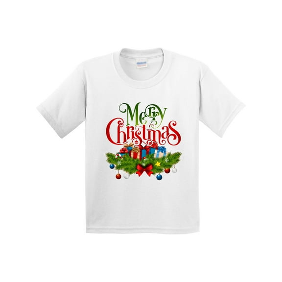 Inktastic Merry Christmas Youth T-Shirt