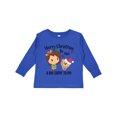 thumbnail image 1 of Inktastic Merry Christmas to Me, a Big Sister to Be Girls Long Sleeve Toddler T-Shirt, 1 of 5
