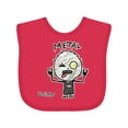 thumbnail image 1 of Inktastic Metal Face Boys or Girls Baby Bib, 1 of 4