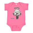 thumbnail image 1 of Inktastic Metal Face Boys or Girls Baby Bodysuit, 1 of 5