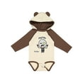 thumbnail image 1 of Inktastic Metal Face Boys or Girls Long Sleeve Baby Bodysuit, 1 of 5