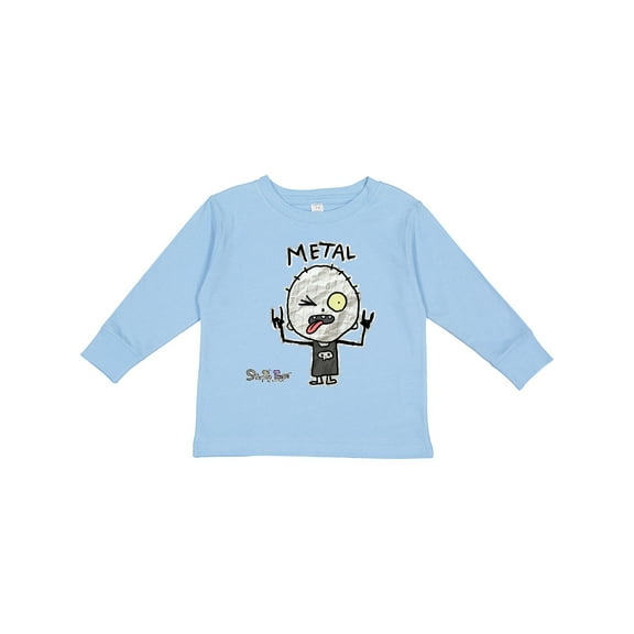 Inktastic Metal Face Boys or Girls Long Sleeve Toddler T-Shirt