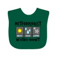 thumbnail image 1 of Inktastic Meteorologist Weather Prophet Boys or Girls Baby Bib, 1 of 4