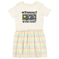 thumbnail image 1 of Inktastic Meteorologist Weather Prophet Girls Toddler Dress, 1 of 5