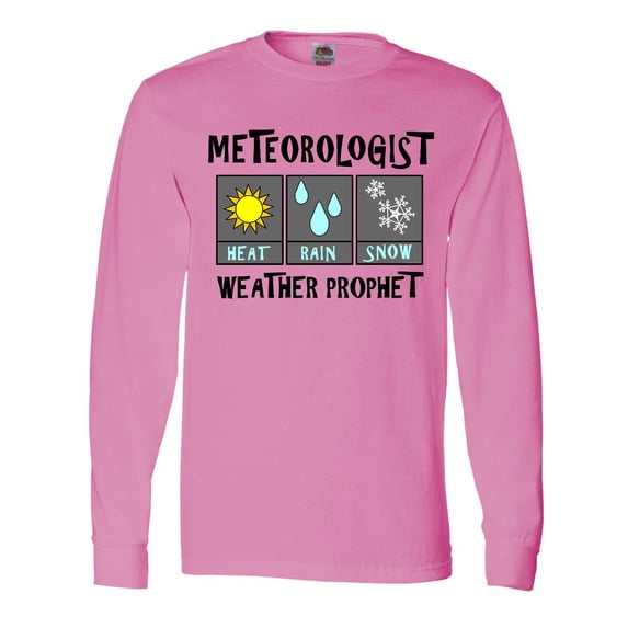 Inktastic Meteorologist Weather Prophet Long Sleeve T-Shirt