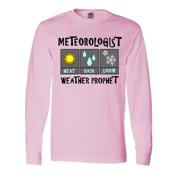 Inktastic Meteorologist Weather Prophet Long Sleeve T-Shirt