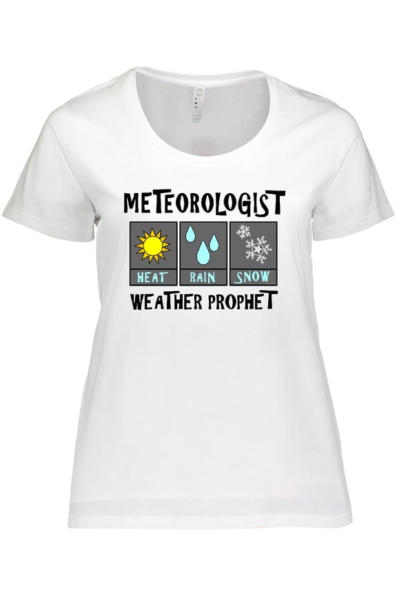 Meteorologist Weather Prophet Women's Plus Size T-Shirt