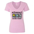 thumbnail image 1 of Inktastic Meteorologist Weather Prophet Women's V-Neck T-Shirt, 1 of 5