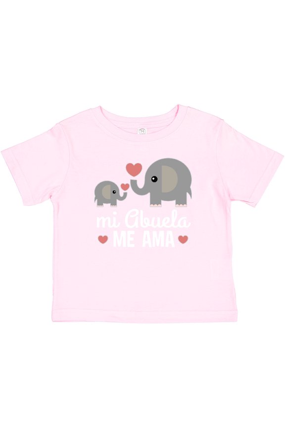 Mi Abuela Me Ama My Grandmother Loves Me Boys or Girls Baby T-Shirt