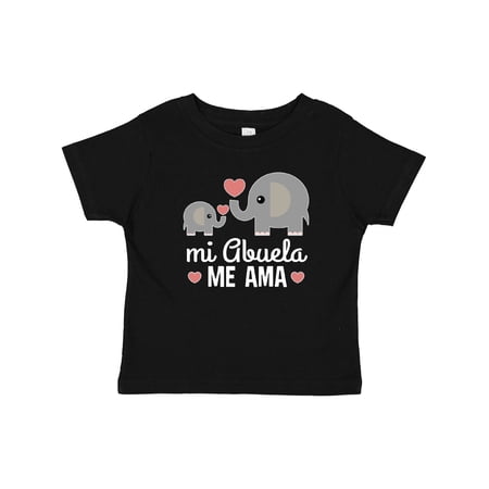 Inktastic Mi Abuela Me Ama My Grandmother Loves Me Boys or Girls Baby T-Shirt