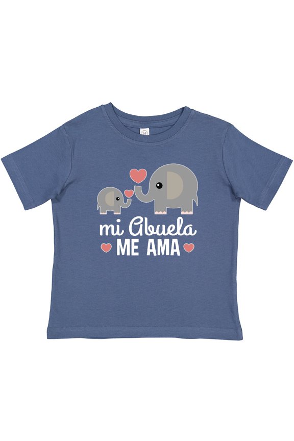 Mi Abuela Me Ama My Grandmother Loves Me Boys or Girls Baby T-Shirt