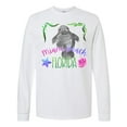 thumbnail image 1 of Inktastic Miami Beach Florida Cute Swimming Manatee Long Sleeve T-Shirt, 1 of 5