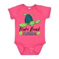 thumbnail image 1 of Inktastic Miami Beach, Florida Happy Sea Turtle Boys or Girls Baby Bodysuit, 1 of 5