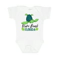 thumbnail image 1 of Inktastic Miami Beach, Florida Happy Sea Turtle Boys or Girls Baby Bodysuit, 1 of 5