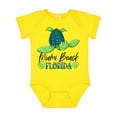 thumbnail image 1 of Inktastic Miami Beach, Florida Happy Sea Turtle Boys or Girls Baby Bodysuit, 1 of 5