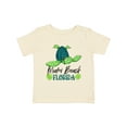 thumbnail image 1 of Inktastic Miami Beach, Florida Happy Sea Turtle Boys or Girls Baby T-Shirt, 1 of 5