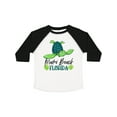 thumbnail image 1 of Inktastic Miami Beach, Florida Happy Sea Turtle Boys or Girls Toddler T-Shirt, 1 of 5