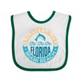 thumbnail image 1 of Inktastic Miami Beach Florida Travel Trip Boys or Girls Baby Bib, 1 of 4