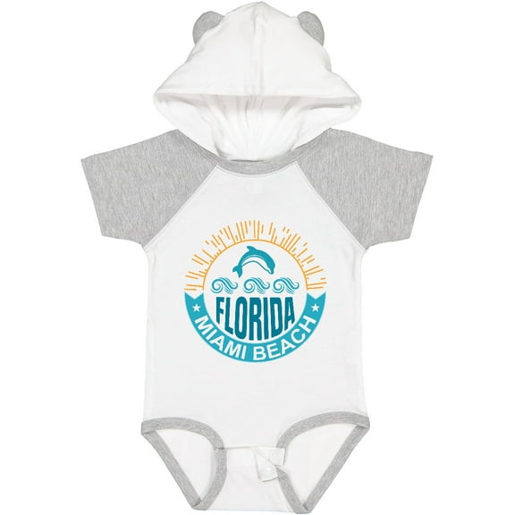 Inktastic Miami Beach Florida Travel Trip Boys or Girls Baby Bodysuit
