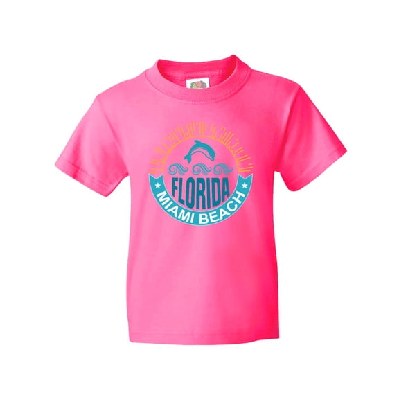 Inktastic Miami Beach Florida Travel Trip Youth T-Shirt