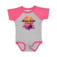 thumbnail image 1 of Inktastic Miami Beach Florida Vacation Sunset Girls Baby Bodysuit, 1 of 5