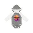 thumbnail image 1 of Inktastic Miami Beach Florida Vacation Sunset Girls Long Sleeve Baby Bodysuit, 1 of 5