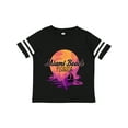 thumbnail image 1 of Inktastic Miami Beach Florida Vacation Sunset Girls Toddler T-Shirt, 1 of 5
