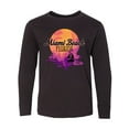 thumbnail image 1 of Inktastic Miami Beach Florida Vacation Sunset Long Sleeve Youth T-Shirt, 1 of 5