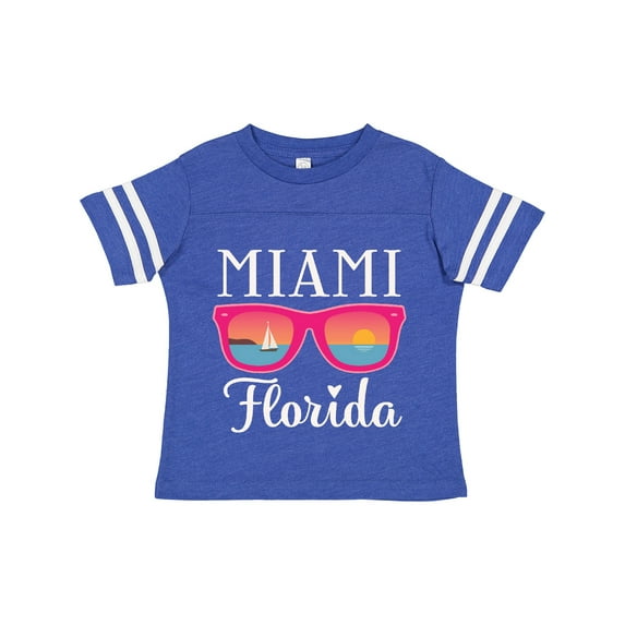 Inktastic Miami Florida Vacation Beach Trip Girls Toddler T-Shirt