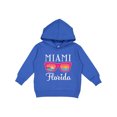 thumbnail image 1 of Inktastic Miami Florida Vacation Beach Trip Toddler Hoodie, 1 of 4