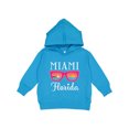 thumbnail image 1 of Inktastic Miami Florida Vacation Beach Trip Toddler Hoodie, 1 of 4