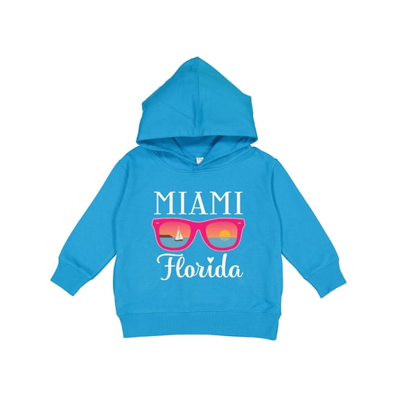 Inktastic Miami Florida Vacation Beach Trip Toddler Hoodie