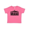 thumbnail image 1 of Inktastic Miami Skyline Grunge Boys or Girls Baby T-Shirt, 1 of 5