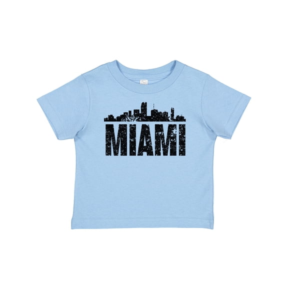 Inktastic Miami Skyline Grunge Boys or Girls Baby T-Shirt